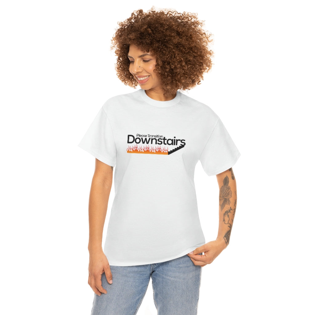 Please Transition Unisex Heavy Cotton Tee