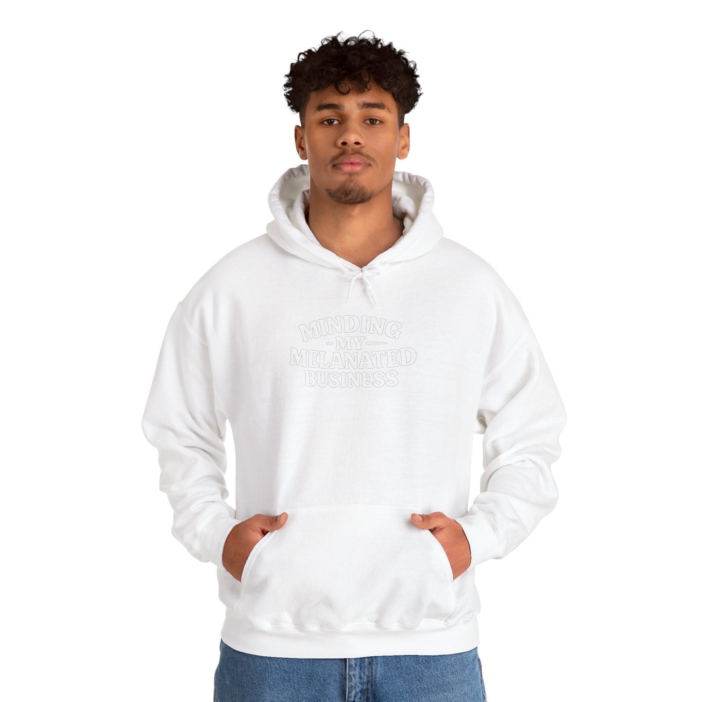 Minding My Melanated Business Everyday Casual Hoodie