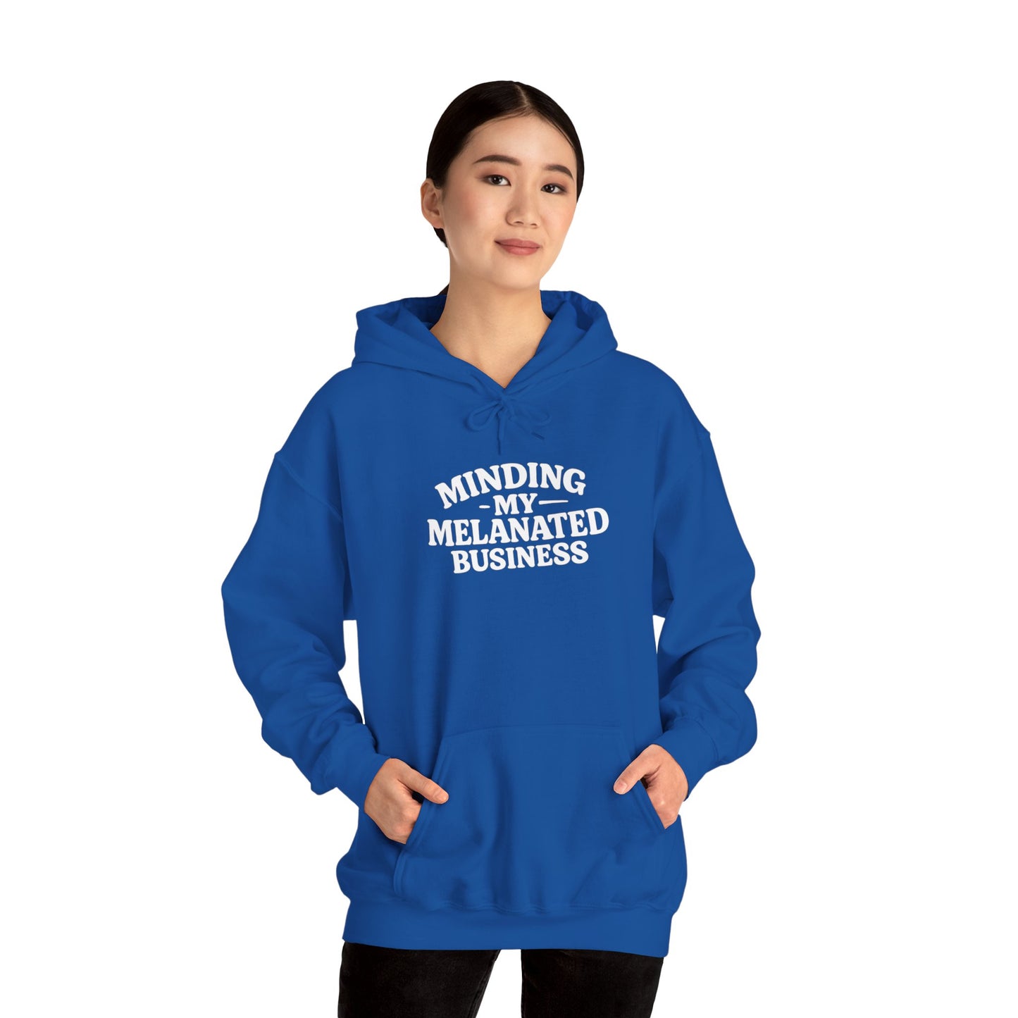Minding My Melanated Business Everyday Casual Hoodie