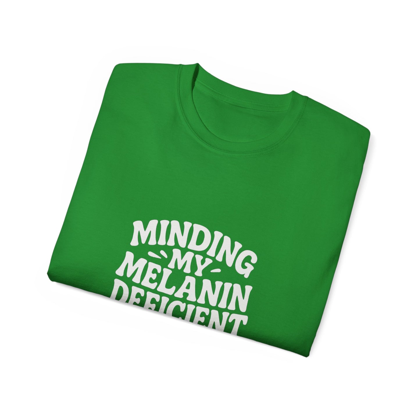 Minding My Melanin Deficient Business Tee