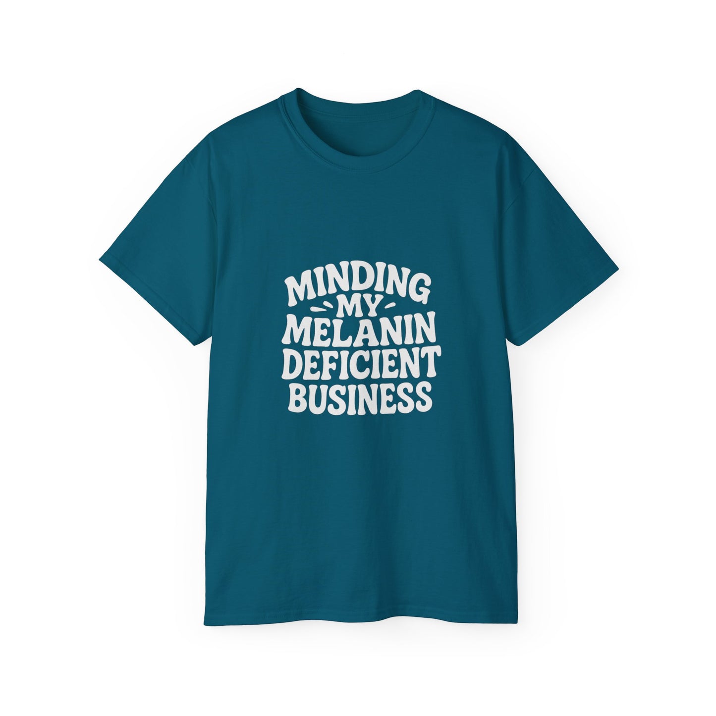 Minding My Melanin Deficient Business Tee