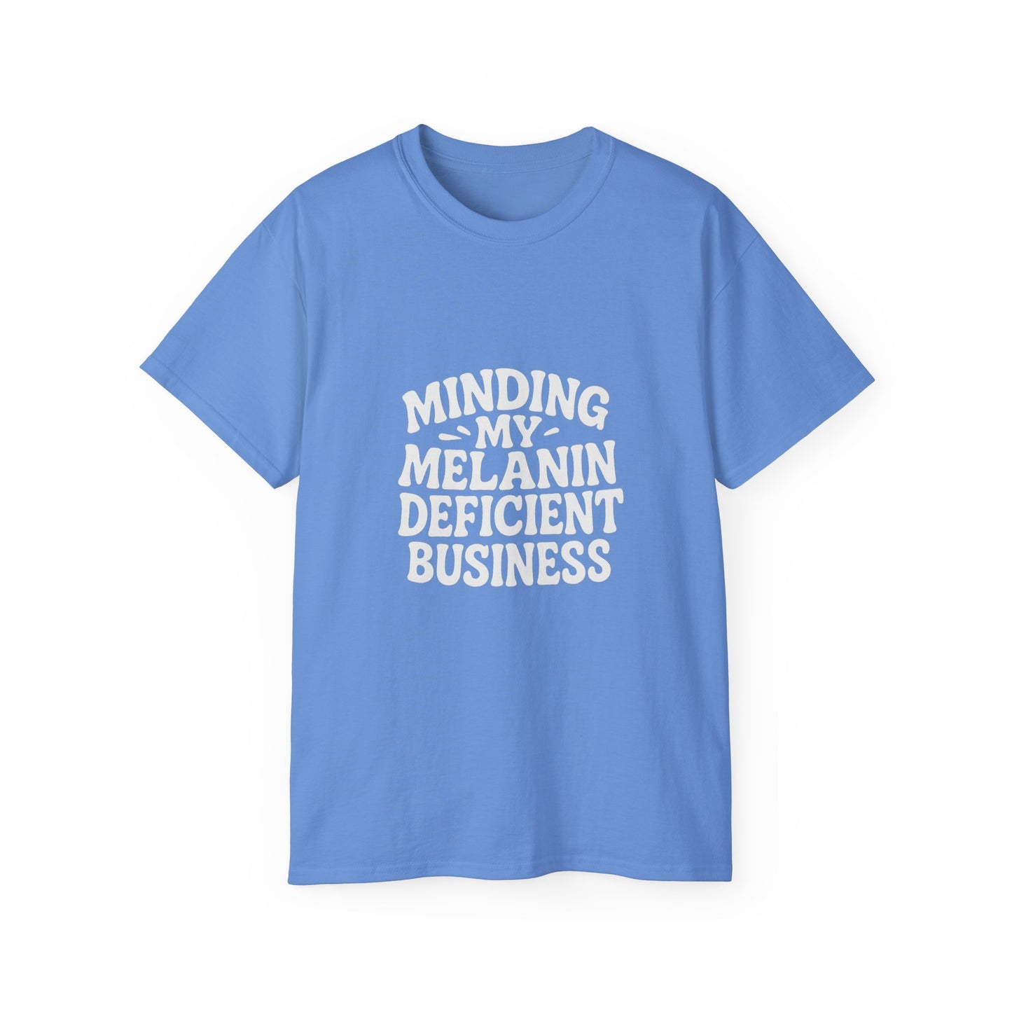 Minding My Melanin Deficient Business Tee