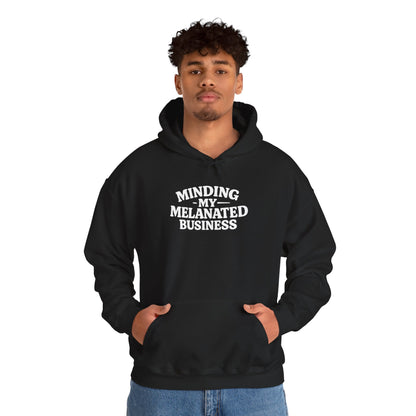 Minding My Melanated Business Everyday Casual Hoodie