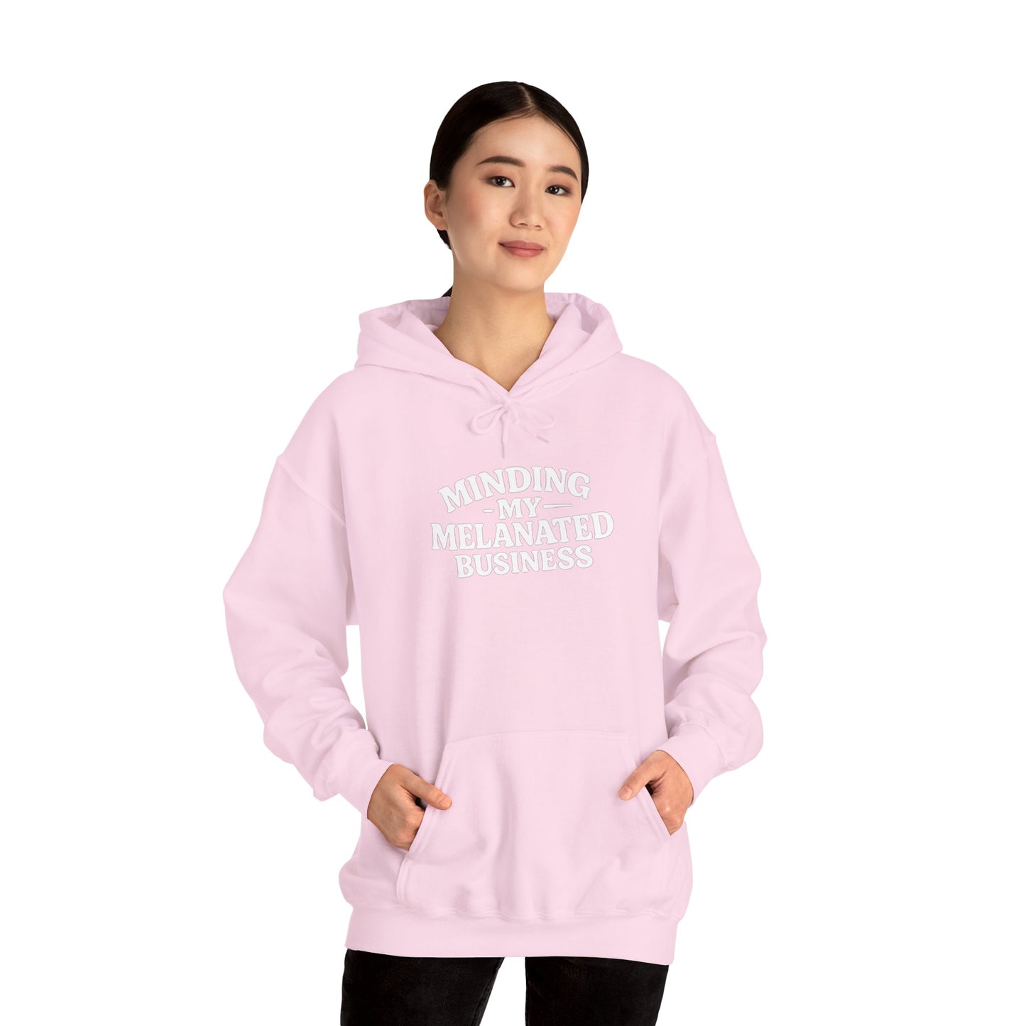 Minding My Melanated Business Everyday Casual Hoodie
