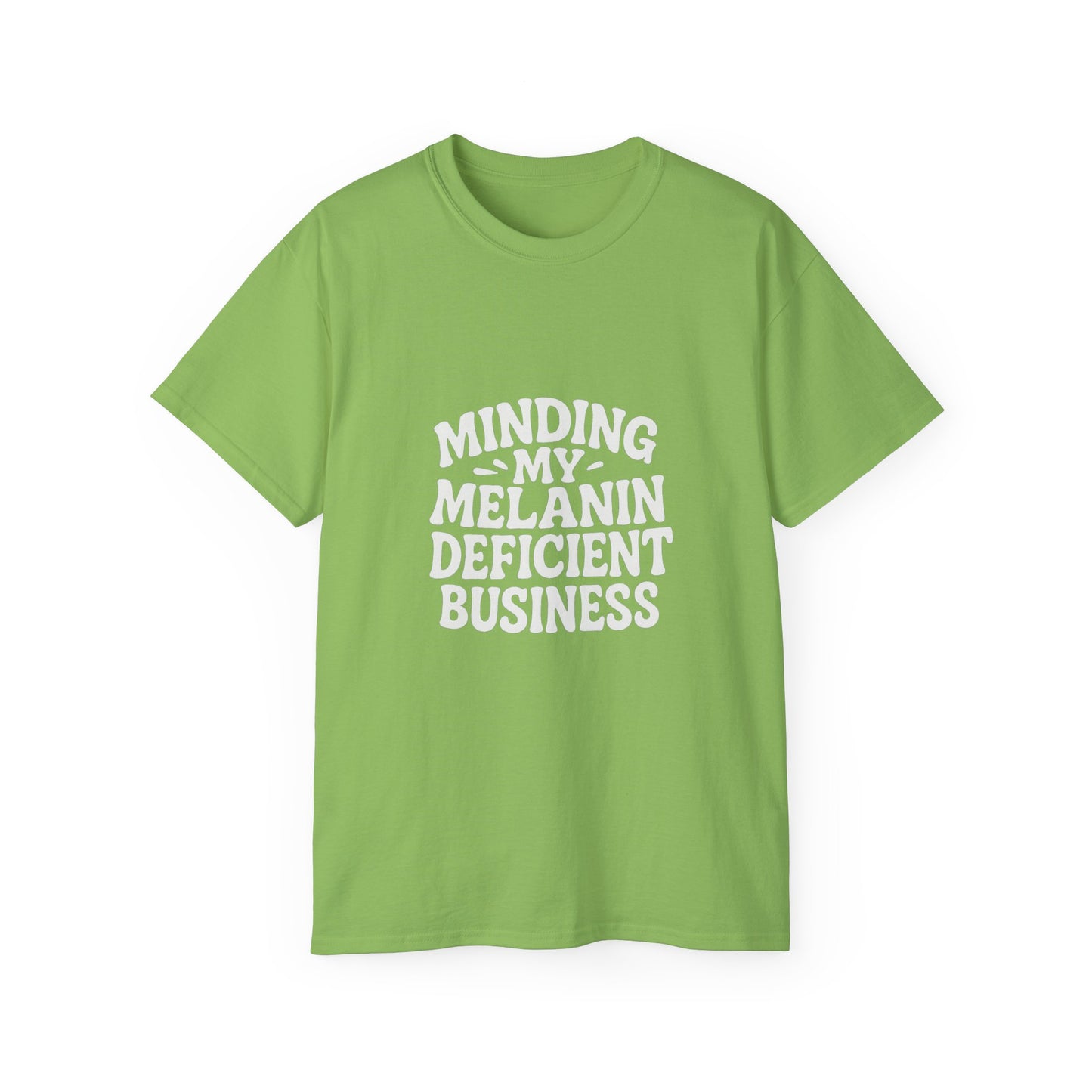 Minding My Melanin Deficient Business Tee