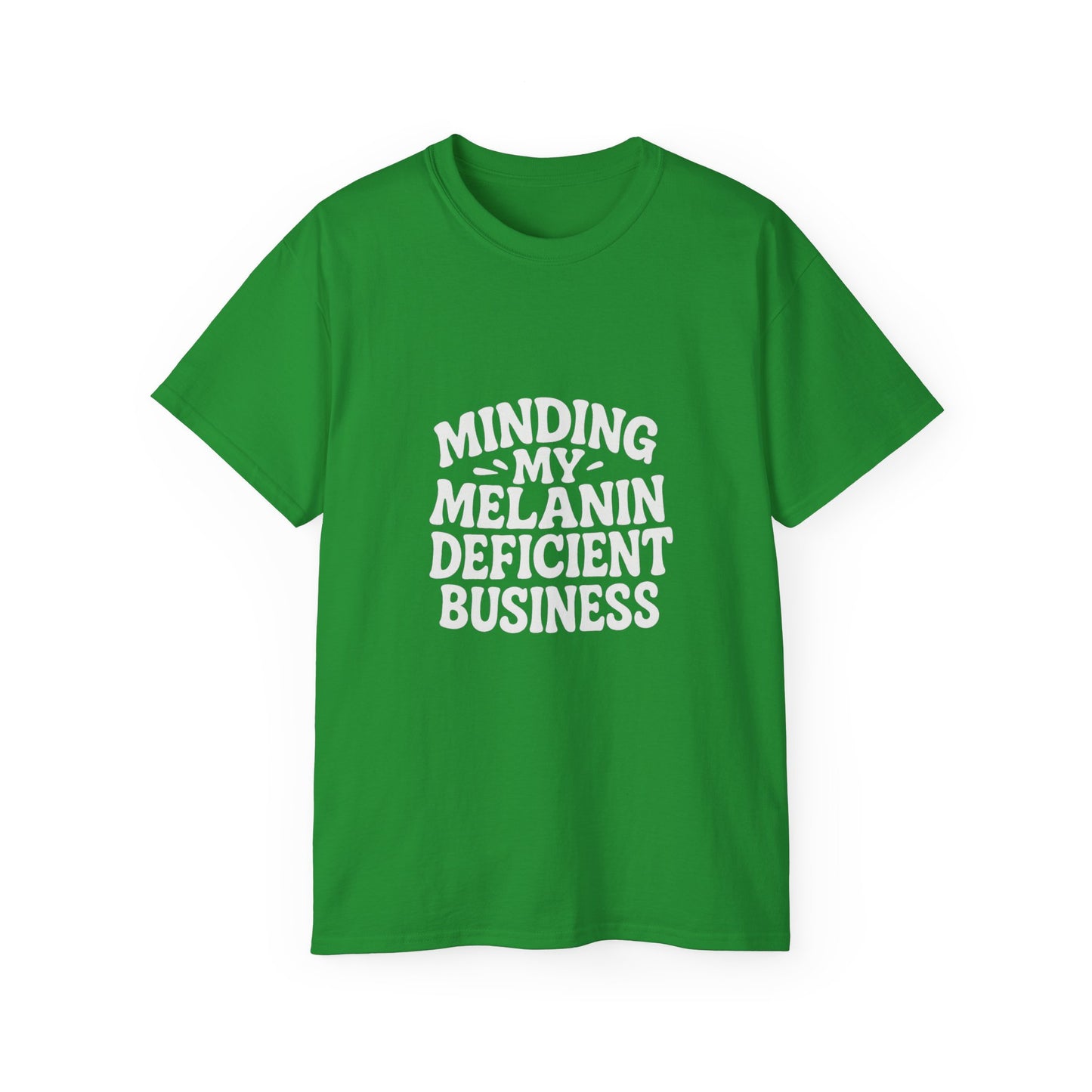 Minding My Melanin Deficient Business Tee