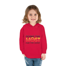 Load image into Gallery viewer, Doing the MOST Toddler Pullover Fleece Hoodie
