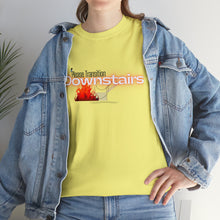 Load image into Gallery viewer, Please Transition Downstairs 2023 Unisex Heavy Cotton Tee
